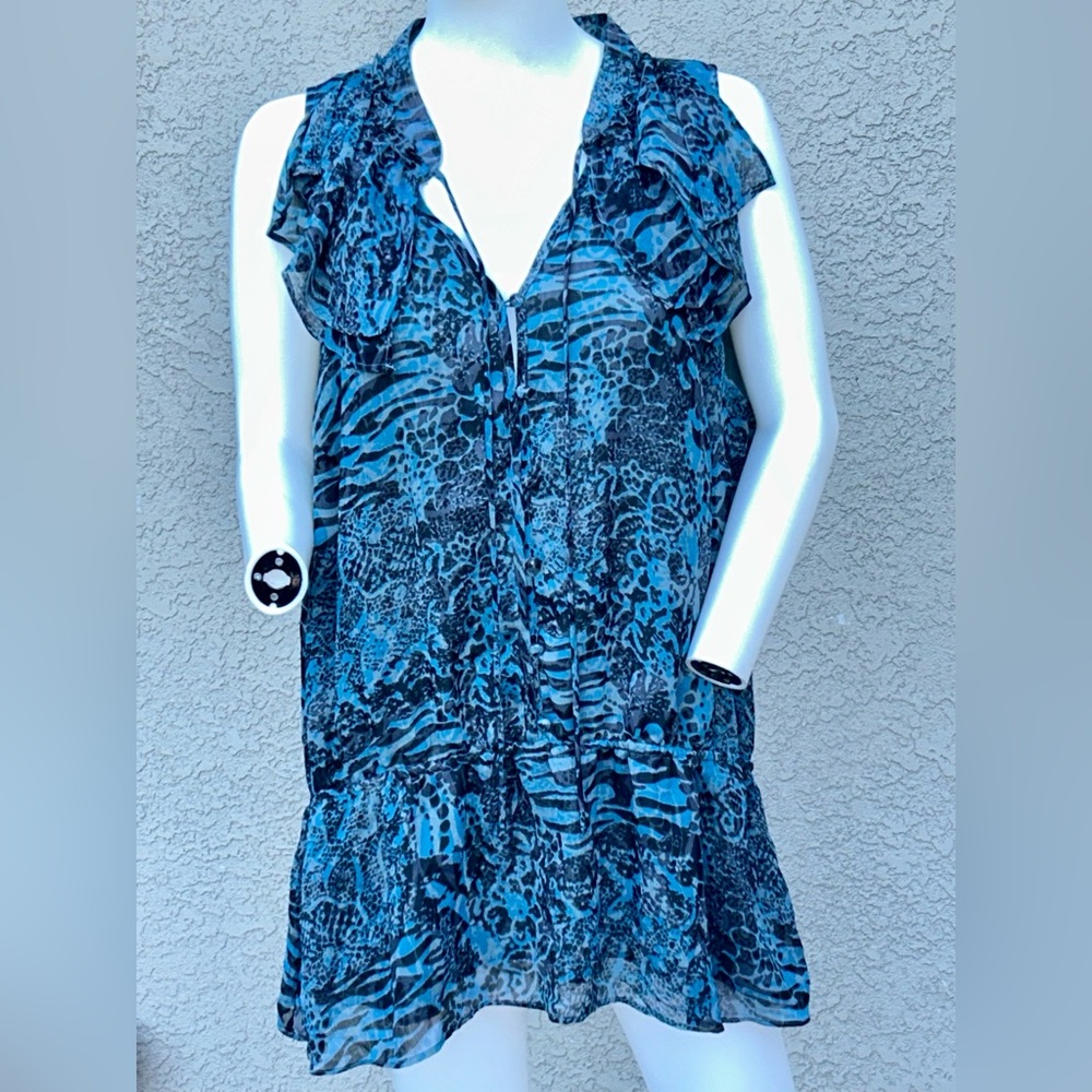 Beverly Drive Sleeveless Layered Blouse sz 20 - 22W